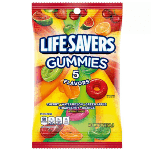 Life Savers Gummies 5 Flavors - 7oz Bag of Chewy Fruit Candy