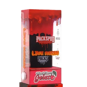 Packspod Black Cherry Gelato - 2g Disposable Vape