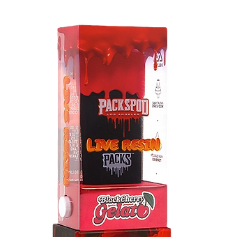 Packspod Black Cherry Gelato - 2g Disposable Vape