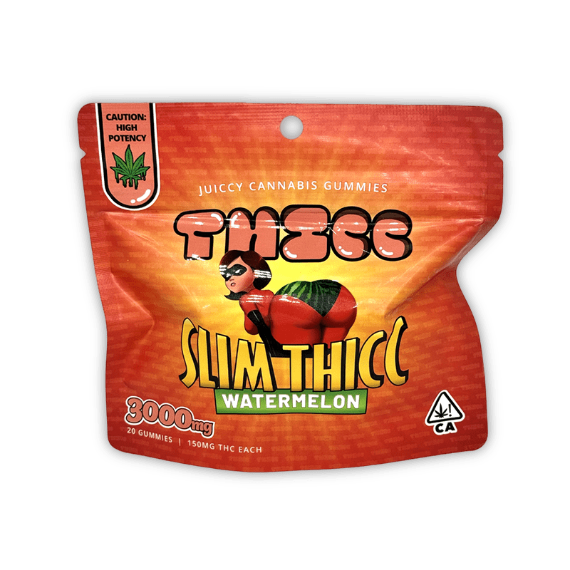 Thicc Slim Thicc Watermelon 3000mg Gummies